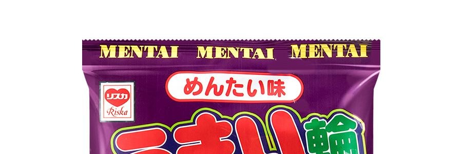 日本RISKA 美味輪香濃粟米圏 九州明太子味 75g