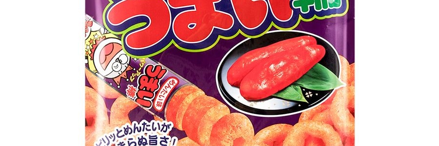 日本RISKA 美味輪香濃粟米圏 九州明太子味 75g