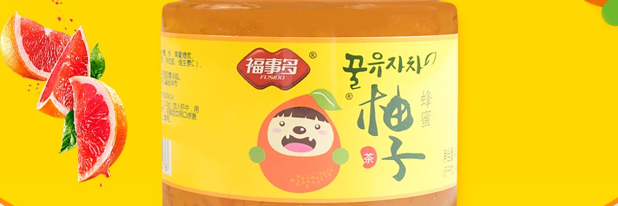 福事多 韩国风味 蜂蜜柚子茶 498g