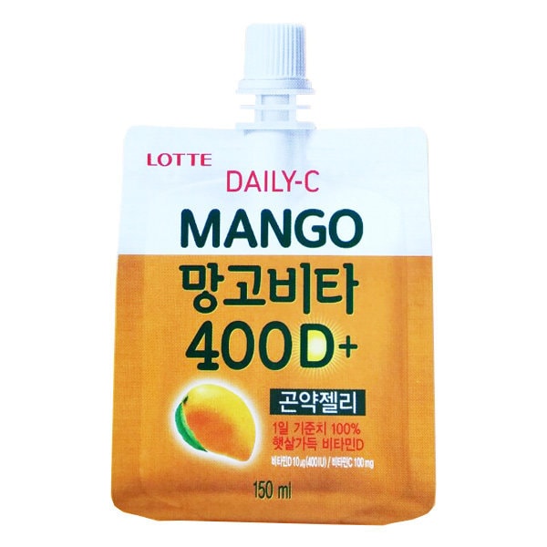 韩国LOTTE乐天 芒果汁 150ml