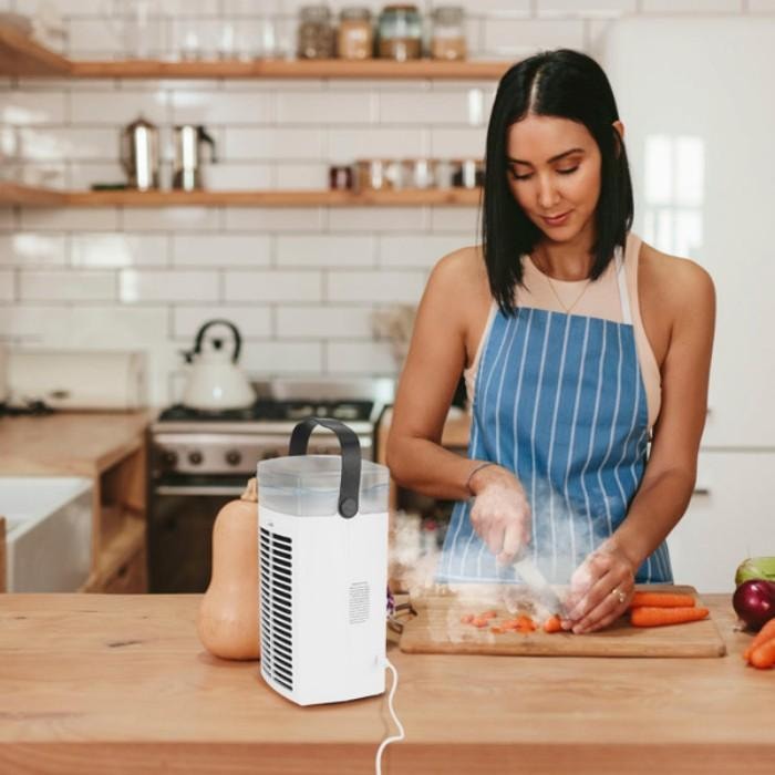 【美国直邮】 美国 法提娜 便携式空调 1个 ​冰水喷射3秒体感降7℃​ 球型摆风