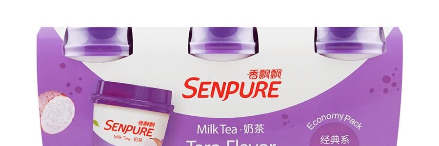 香飄飄 椰果系列 香芋味奶茶 80g*3連杯