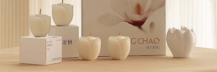 宋朝 雅集香薰蜡烛礼盒 香氛礼物 节日礼盒伴手礼 香薰蜡烛*7 融蜡器皿*1