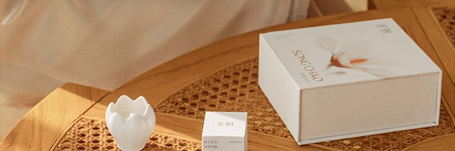 宋朝 雅集香薰蜡烛礼盒 香氛礼物 节日礼盒伴手礼 香薰蜡烛*7 融蜡器皿*1