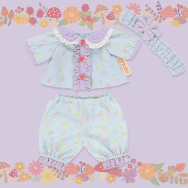 【日本直郵】DISNEY東京迪士尼 秋日限定 秋季睡衣系列 達菲家族 著替&nbsp;玲娜貝兒 *不包含玩偶