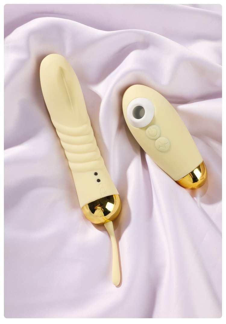 中国 stantin斯丹顿 吮吸舌舔女性自慰玩具抽插按摩器 玫红色 1件