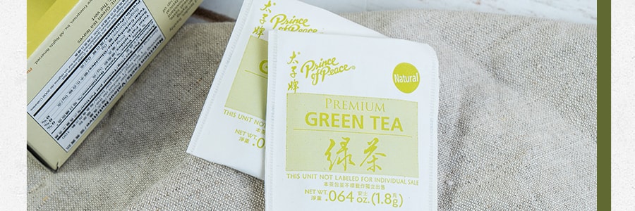 美国太子牌 特级绿茶 100包入 180g