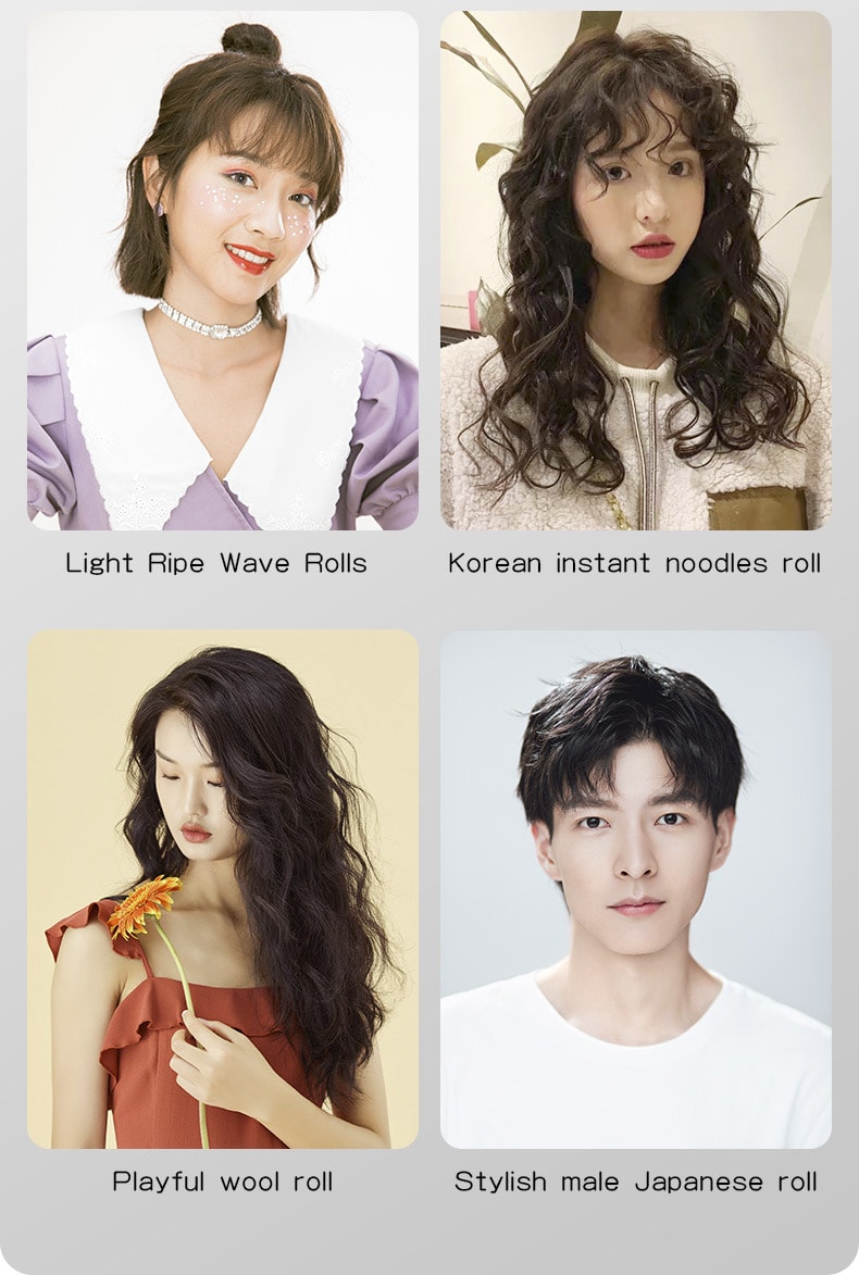 K·SKIN金稻 捲髮棒電動 防燙電捲髮棒 加長小卷迷你 瀏海內扣羊毛捲 KD580 白色