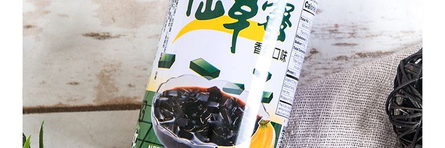 【囤貨裝】台灣TAISUN泰山 仙草蜜 即食涼茶飲料 香蕉口味 310ml*6瓶 【夏日飲品 】