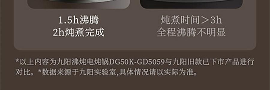 JOYOUNG九陽 慢燉鍋煲湯鍋 紫砂電燉鍋 燉湯鍋 DG50K-GD505-U