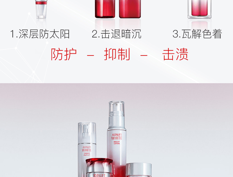 ASTALIFT 艾诗缇||净皙钻白乳液||100ml