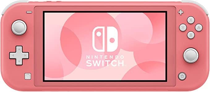 【日本直邮】日版任天堂Switch掌机lite游戏机-珊瑚粉色 32G内存