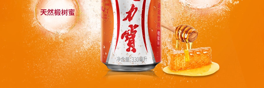 健力宝 橙蜜味 运动饮料 330ml