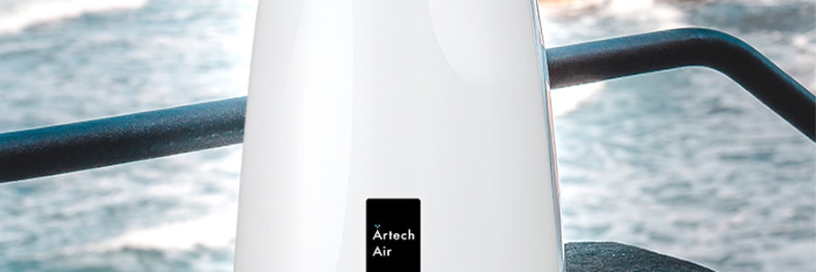 ARTECH AIR 家用式空间空气净化器 高效分解甲醛甲苯氨气硫化物等 ARH-050-WH 白色
