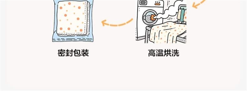 【中国直邮】 全棉时代 口水巾新生婴儿纯棉纱布毛巾儿童宝宝手帕幼儿园洗脸方巾4条装25cm*25cm