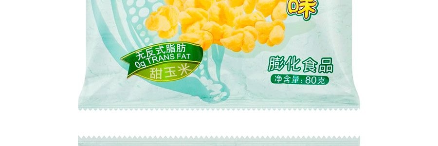 OISHI上好佳 田園泡 玉米口味 80g