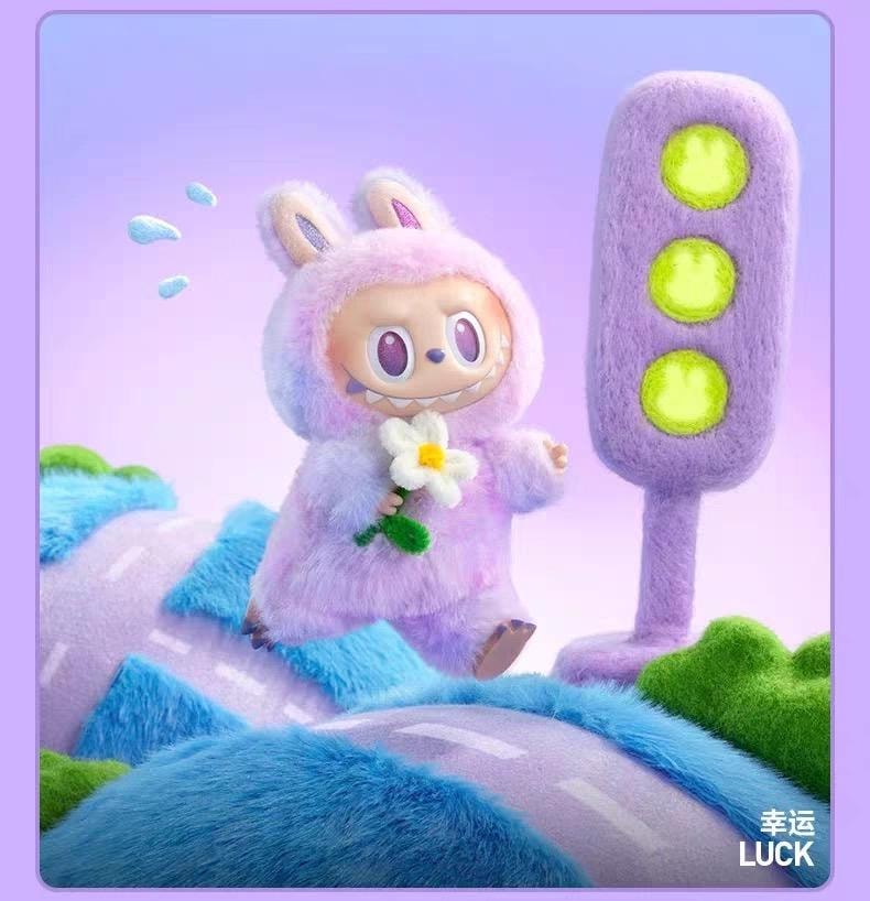 【中国直邮】 POP MART 泡泡玛特 POPMART泡泡玛特 labubu拉布布 心动马卡龙 搪胶脸 潮玩 盲盒挂件- 三代1个*预计到达时间3-4周