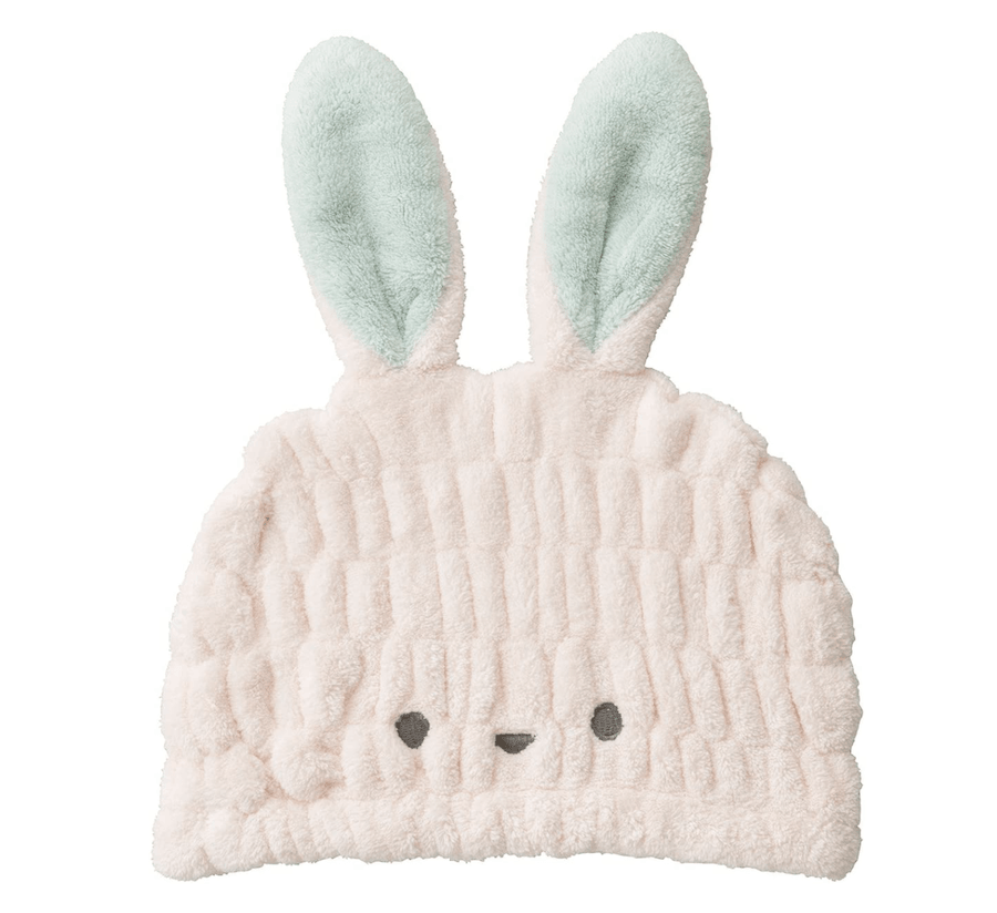 【日本直郵】娜扎同款網紅款CB JAPAN zooie carari超強纖維吸水動物造型幹髮帽 #兔子款