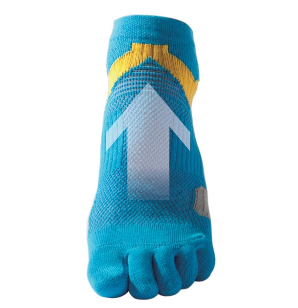 X10 Five-Toe Titanium Sock (Sock King) Blue&amp;White 8.5-9.5" 22-24cm