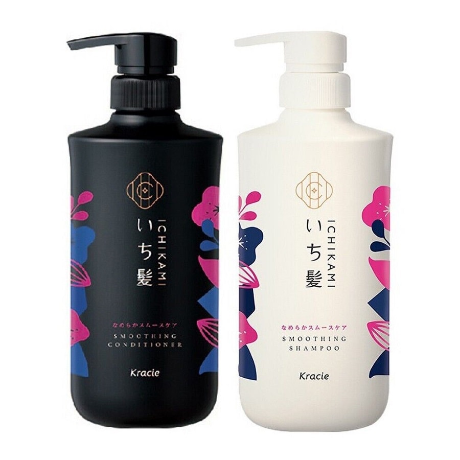 ICHIKAMI Smooth Care Shampoo & Conditioner 480ml