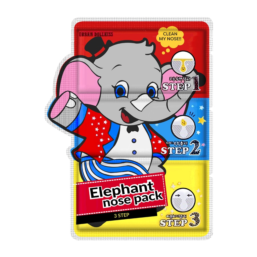 Urban Dollkiss 3 Step Elephant Nose Pack 1Pack