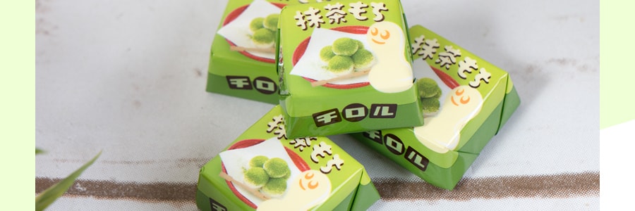 日本TIROL 抹茶麻薯巧克力 7粒入 42g