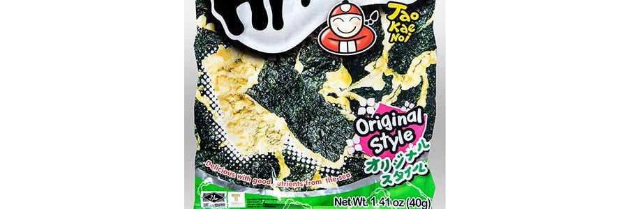 泰國小老闆 天婦羅海苔 原味 40g