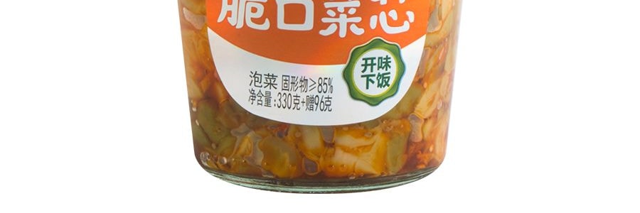 吉香居 脆口菜芯 開味下飯 350g