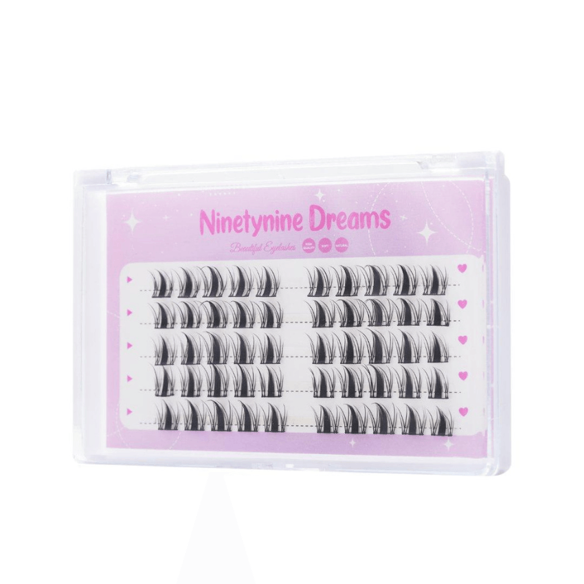Ninetynine Dreams 50簇仙女分段式單簇假睫毛10-13mm