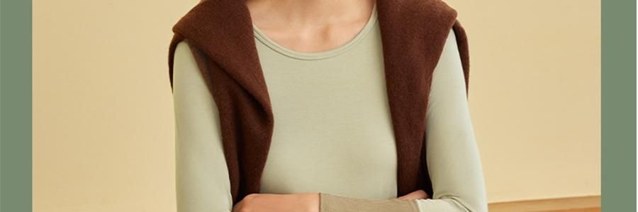 BENEUNDER蕉下 女士中暖肌底內衣套裝 滑雪服內膽 霧卡其 S