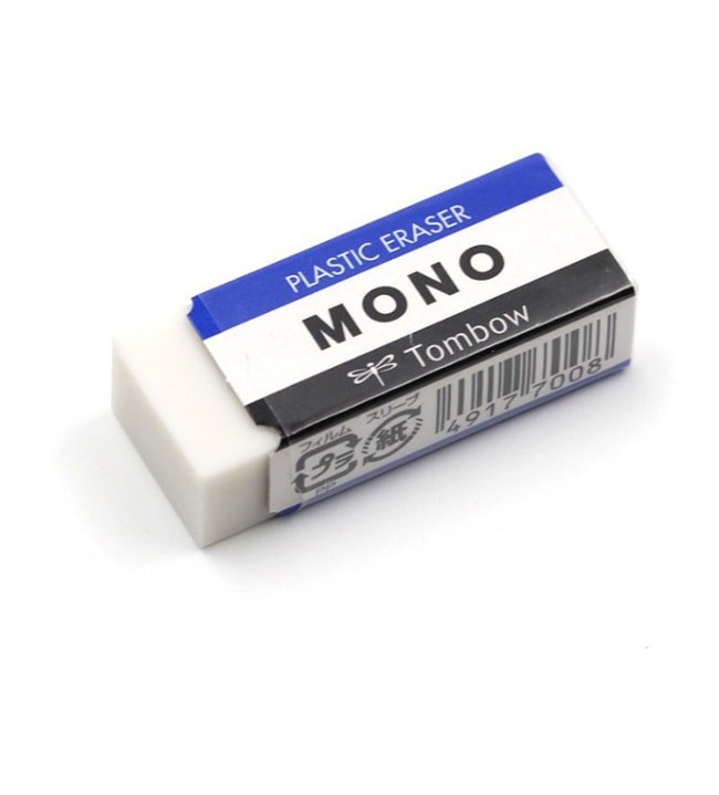 【日本直邮】Tombow蜻蜓 橡皮黑PE-01AB