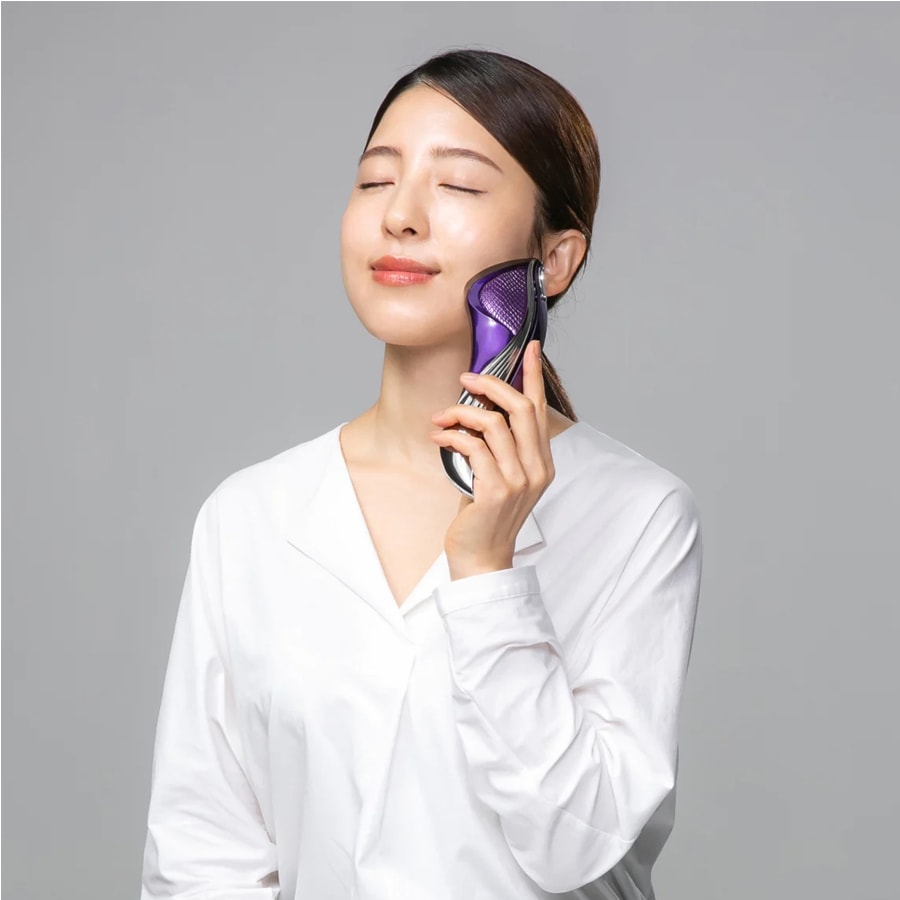 【日本直郵】日本 VZUSA II 美杜莎二代美容儀器 範丞丞同款 微電流 射頻面部美容儀 提拉緊緻 綛紫色
