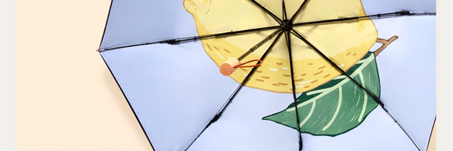 BENEUNDER蕉下 果趣系列 三折防紫外線晴雨傘 西柚