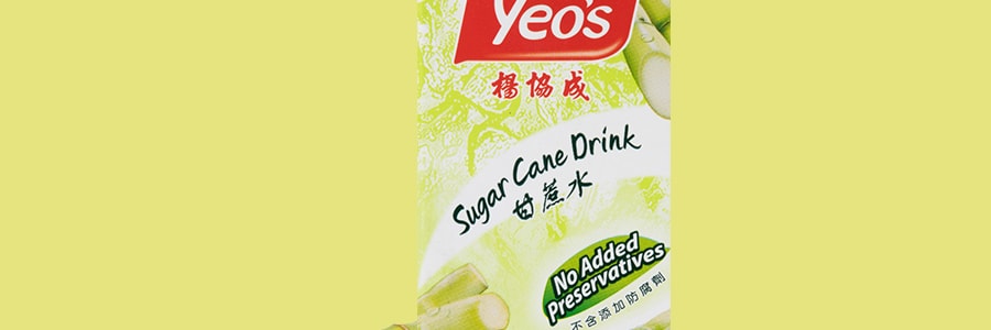 新加坡YEO'S楊協成 無添加甘蔗汁 250ml