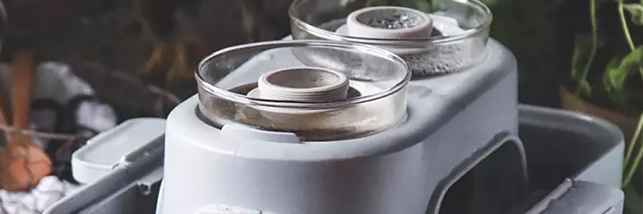 A500 Casserole en verre et support, compatible avec le cuiseur vapeur G55/G56/G56A