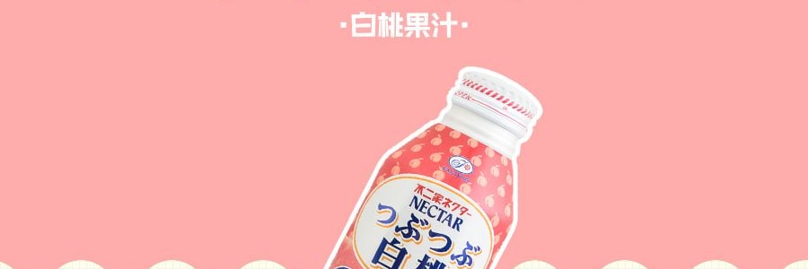 日本FUJIYA不二家 白桃果汁 罐裝 380g