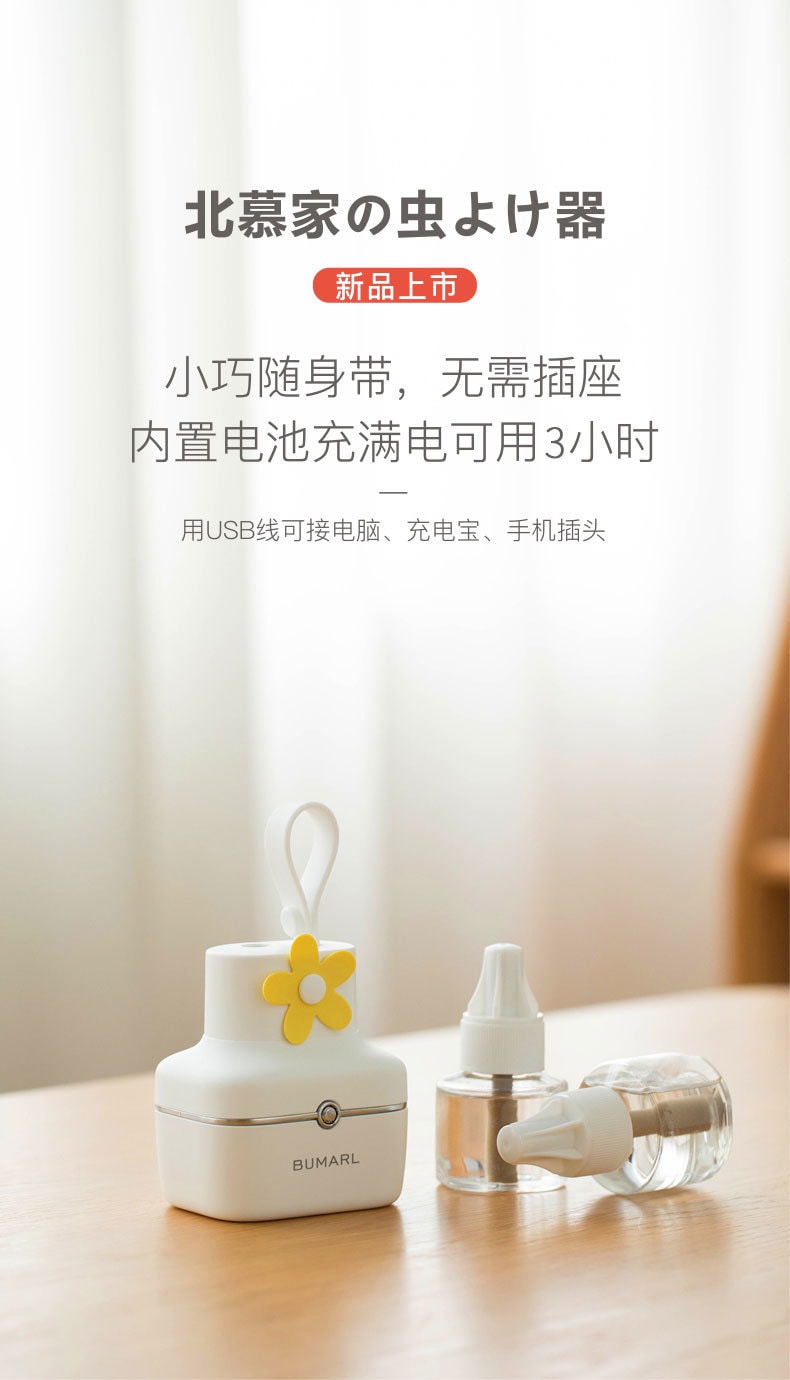 【中国直邮】 灵动创想 新款 母婴宝宝家用户外驱蚊液 2瓶装