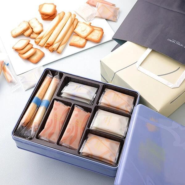 【日本直邮】日本YOKUMOKU 春夏季节限定 蛋卷饼干礼盒装 5种27枚入