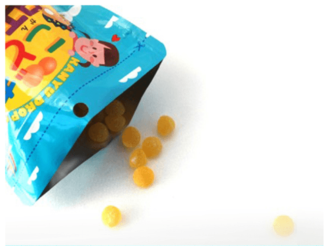 【日本直郵】UNIMATRIKEN 兒童寶寶香蕉味肝油軟糖含DHA 100粒