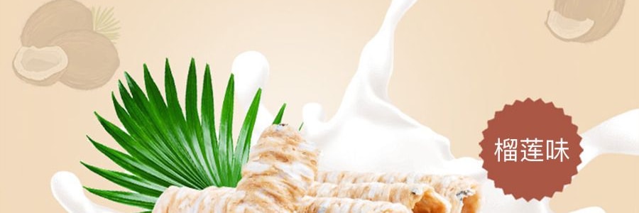 泰国COCO 正宗椰子卷 榴莲味 100g