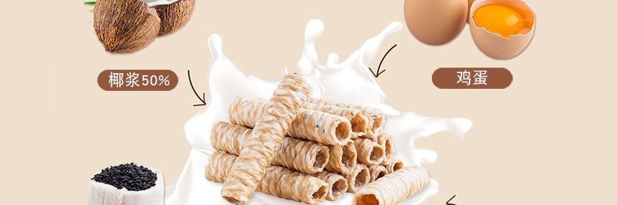 泰国COCO 正宗椰子卷 榴莲味 100g