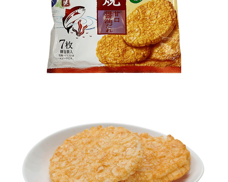 KINGODO 金吾堂 非油炸美味仙贝 和风酱汁风味 7片