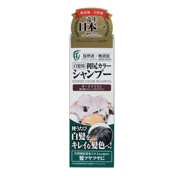 【马来西亚直邮】日本 RISHIRI利尻昆布 彩色洗发水深棕色 200g