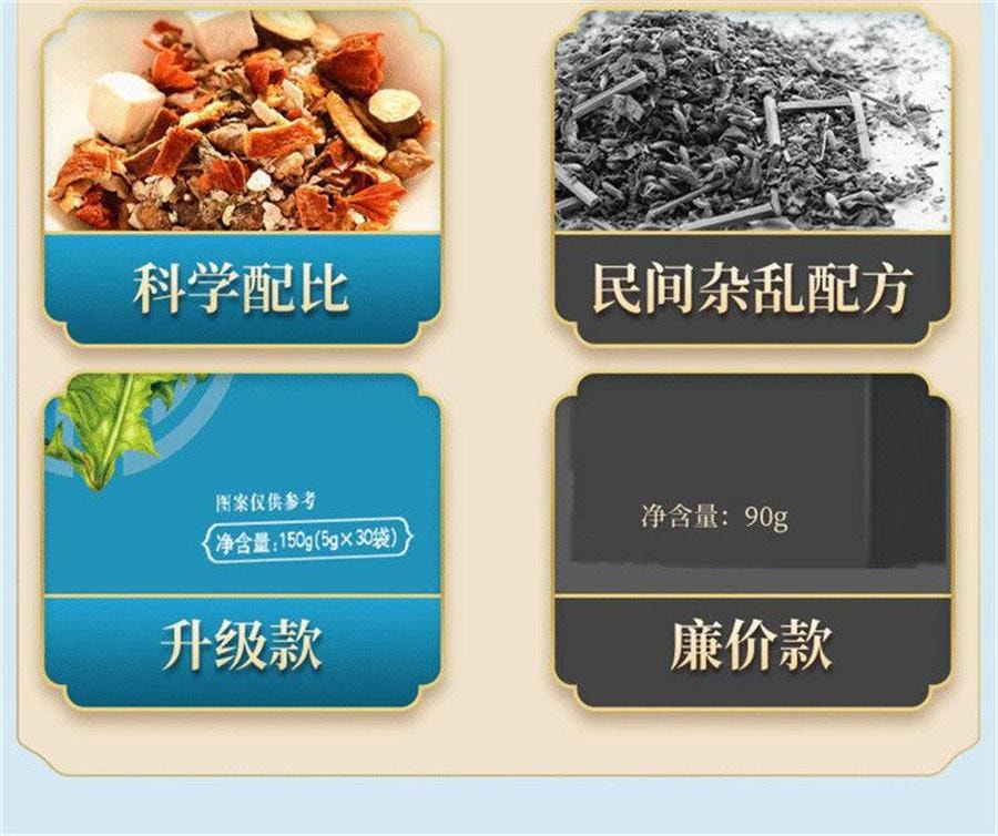 【中国直邮】 北京同仁堂 结节通蒲公英百合茯苓茶 治结节 降火利尿150g/盒