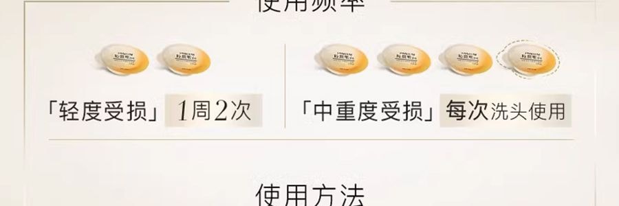 PANTENE潘婷 深水泡彈髮膜 膠原蛋白柔順燙染受損髮質 便攜裝護髮素 滋養型 12ml*8顆