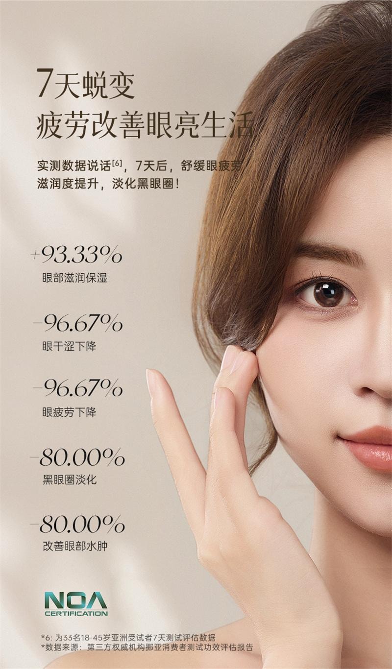 【中国直邮】 博拉利 润眼仪热敷仪眼睛疲劳缓解神器雾化仪护眼 樱花粉 1个