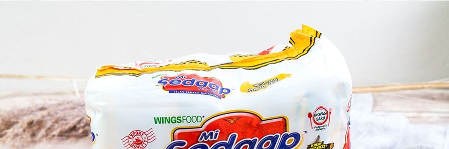 印尼MI SEDAAP喜达 香脆鸡味干捞面 五连包 440g