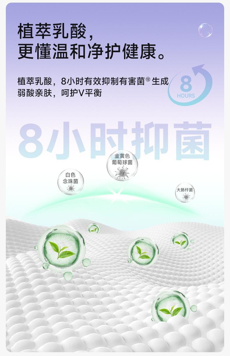 【中国直邮】 德佑 轻氧空气裤高弹力强包容裸感女性卫生裤抑菌透气独立装  L-XL码3片*4包