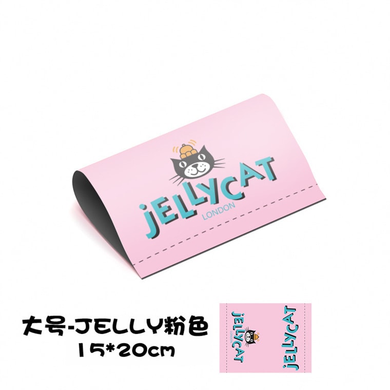 【中国直邮】 FOXTAIL Jellycat水洗汽车车标 车门车尾logo贴/创意/装饰贴/玩具/改装-粉条 1个*|预计到达时间3-4周