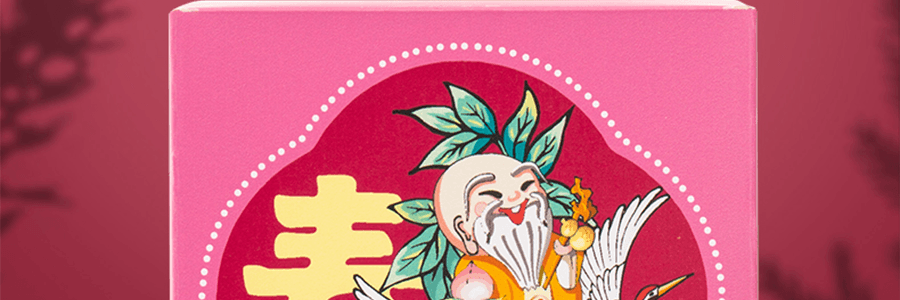 沈大成 福祿壽喜 生日祝壽糕點禮盒 215g 袋隨機【上海特產】